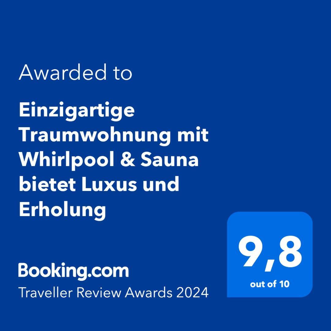 Einzigartige Traumwohnung Mit Whirlpool & Sauna Bietet Luxus Und Erholung Neuheilenbach Экстерьер фото